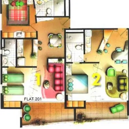 Flats Mansa Aparthotel 4*