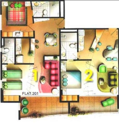 Flat Beira Mar Aparthotel 4*